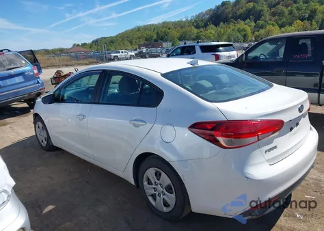 2017 Kia Forte Lx from USA, damaged, VIN 3KPFL4A75HE060119